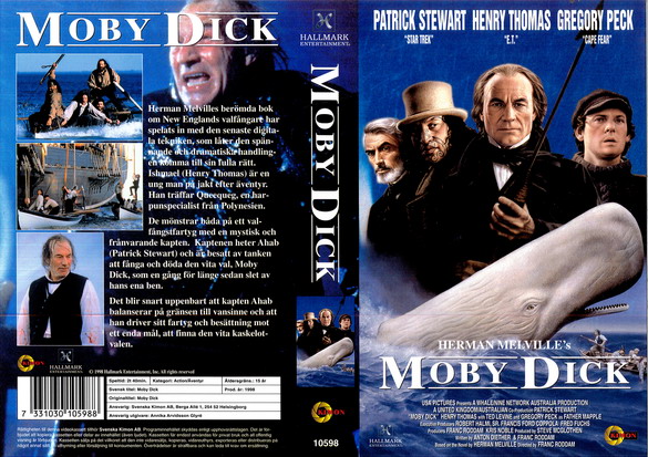 10598 MOBY DICK (vhs)